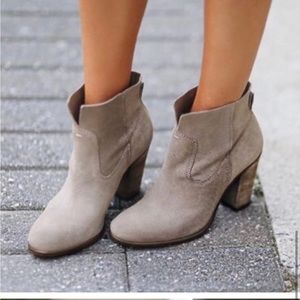 Vince Camuto suede ankle boots